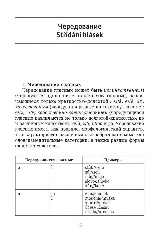 Чешская грамматика в таблицах и схемах. Князькова В.С.