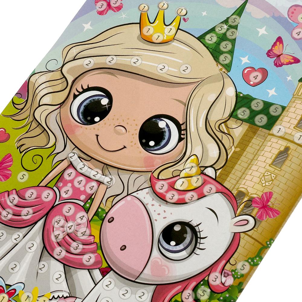 Application de feuilles dans un paquet de 15*21 cm de princesse МУЛЬТИ АРТ en cor.100шт