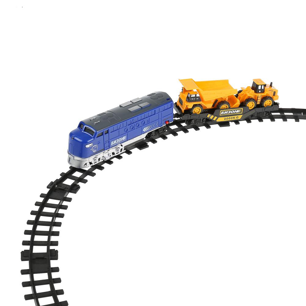 Железная дорога р/у, свет+звук, длина полотна 264см в кор. 53*31,5*5см Играем вместе в кор.18шт