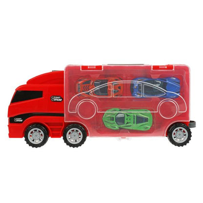 Tracteur avec catapulte, 3 machines, cor.29,8*12*8,3 cm, ТЕХНОДРАЙВ dans cor.2*36шт
