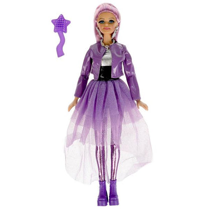 Кукла 29 см София , руки и ноги сгиб, ресницы, акс, кор КАРАПУЗ в кор.24шт