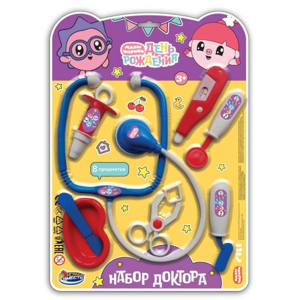 Набор доктора Малышарики блистер 28*38*4 см ИГРАЕМ ВМЕСТЕ в кор.2*60шт