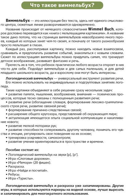 Логопедический виммельбух. Звуки [р], [р’]. От 5 лет. ФОП. ДО. ФАОП ДО . ФГОС ДО.