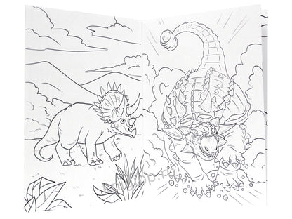 РАСКРАСКА А4 эконом. ЭРА ДИНОЗАВРОВ