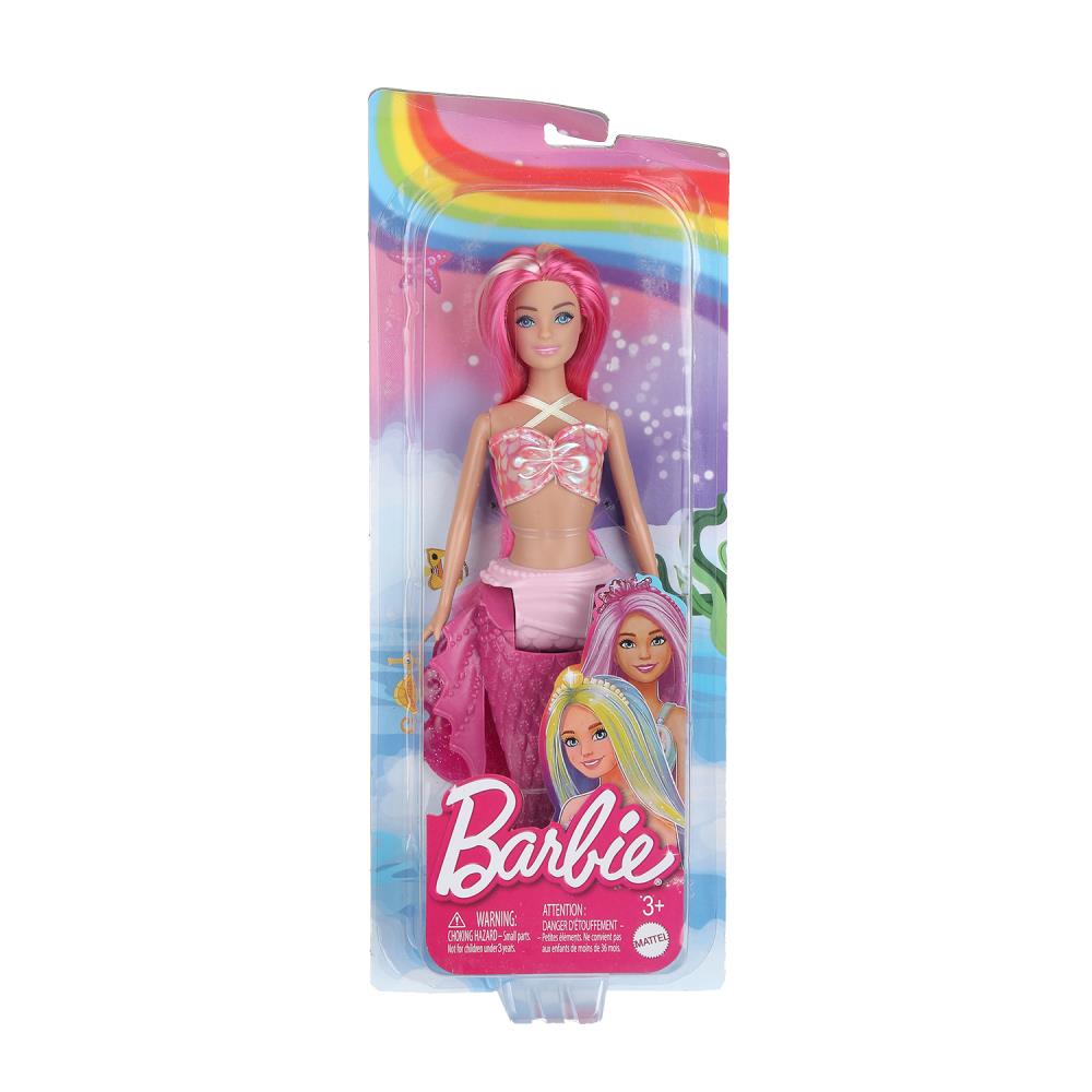 Кукла 29 см, русалка с пластиковым хвостом, блист No name в кор.24шт