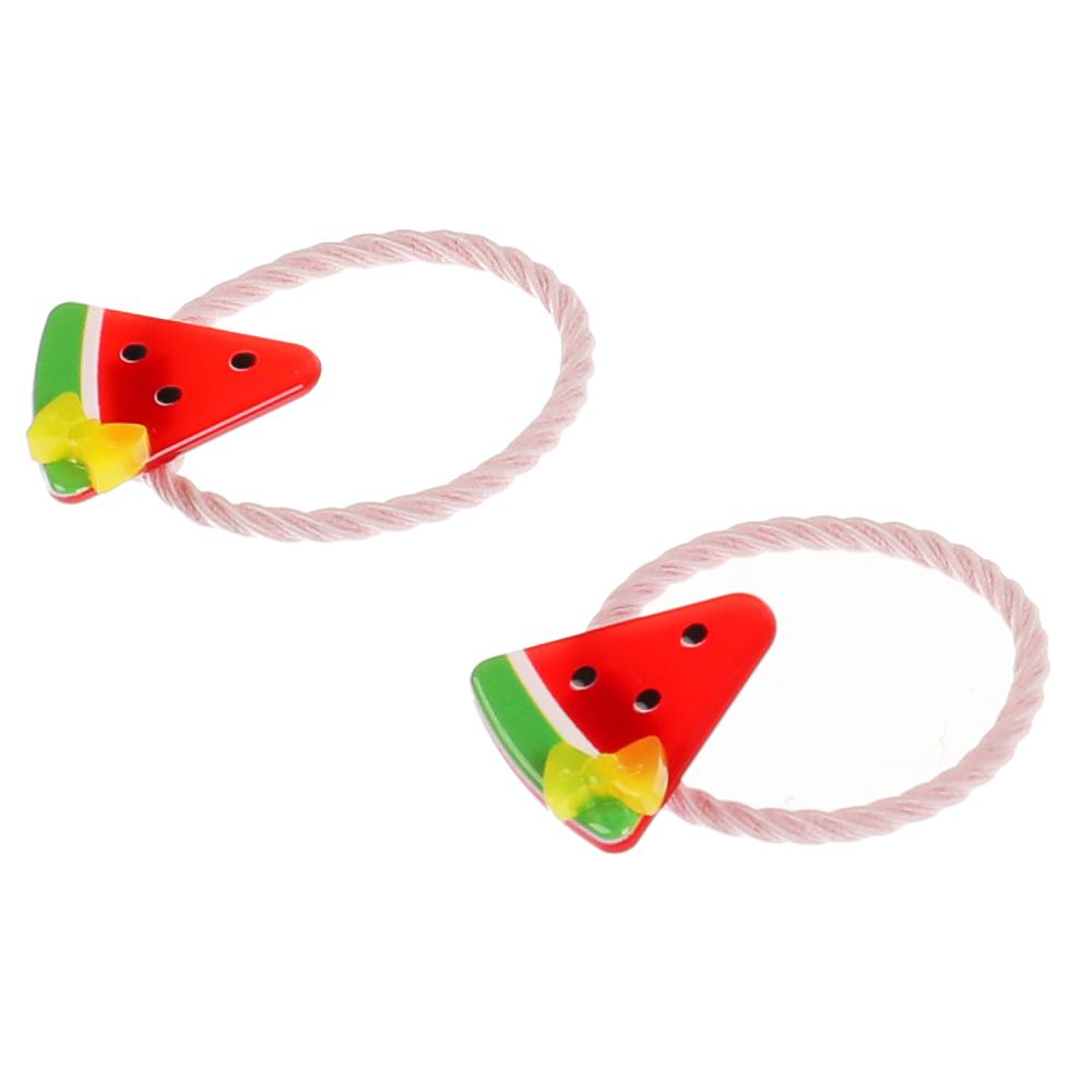 Акс-ры д/девочек ЭНЧАНТИМАЛС резинки д/волос с украш. арбуз тонкие 2шт МИЛАЯ ЛЕДИ уп-10шт в кор150уп