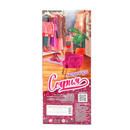 Кукла 29см София, руки и ноги сгиб., кор. КАРАПУЗ в кор.24шт