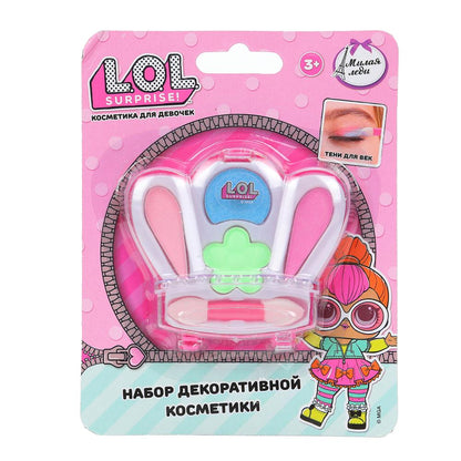 Косметика ДЛЯ ДЕВОЧЕК ЛОЛ тени для век без блесток МИЛАЯ ЛЕДИ в кор.3*288шт