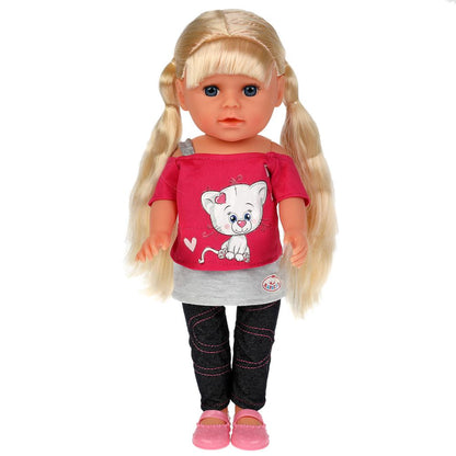 Кукла функциональная БАРБАРИКИ Полина 35см, озвуч, набор доктора, 3акс,кор КАРАПУЗ в кор.8шт