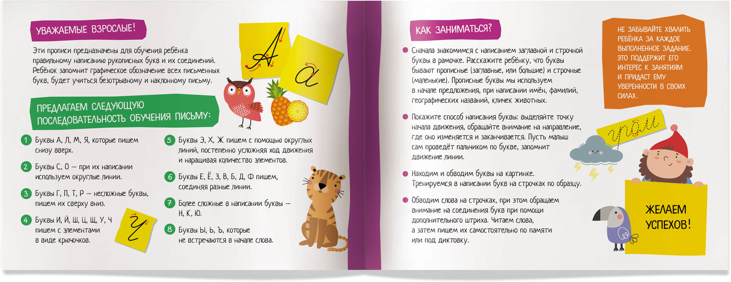 IQ-прописи.6+ Пишем рукописные буквы