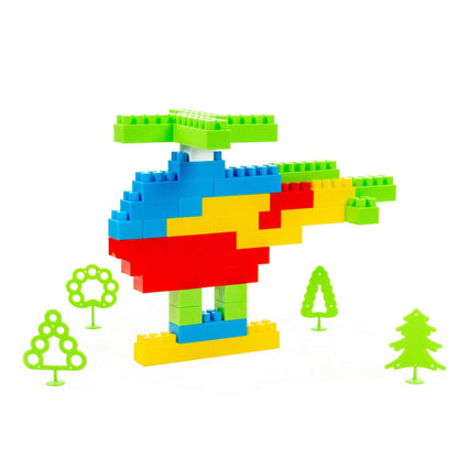 Полесье. Конструктор "Строитель" 115 эл. Большой арт.0576 /10