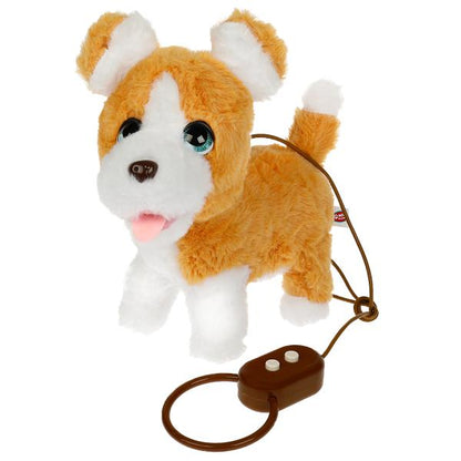 HTL2554 Интерактивный щенок Пляцковский М.С. Генри 22см ходит,на пульте-поводке МОЙ ПИТОМЕЦ в кор.12