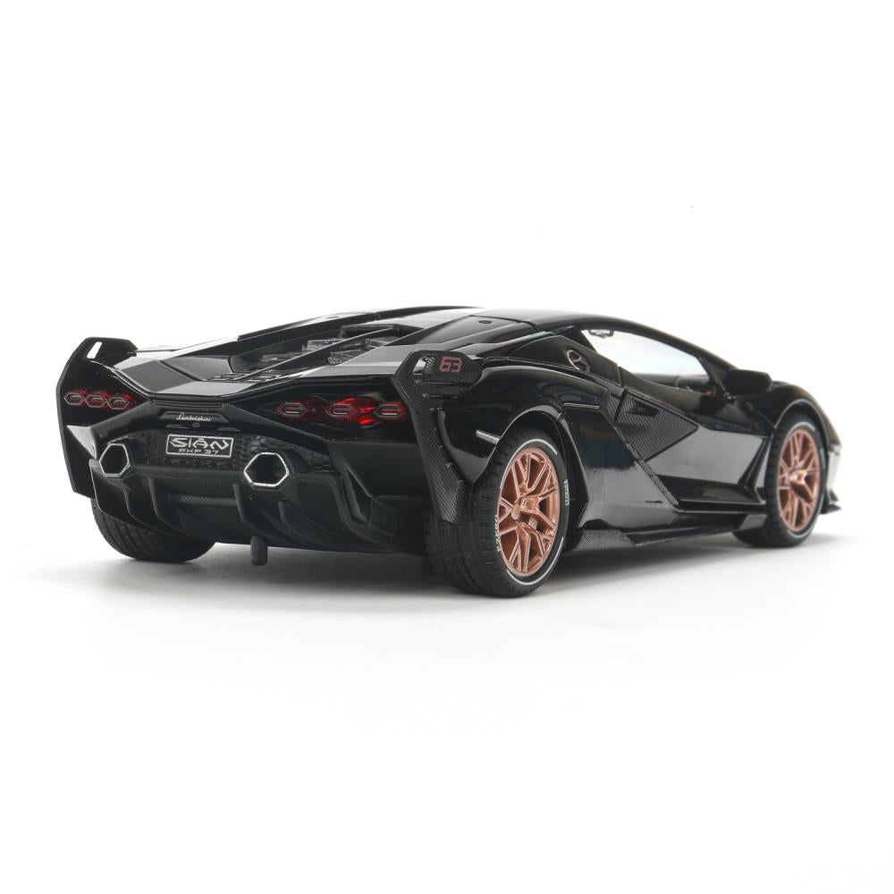 Машина металл свет-звук lamborghini sian, 20,8 см, двери, багажник, коробка Технопарк в кор.18шт