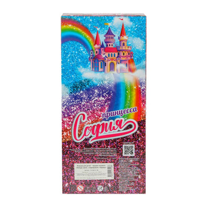Кукла 29см София, сказочная принцесса, руки и ноги сгиб., платье в наб., кор. КАРАПУЗ в кор.24шт