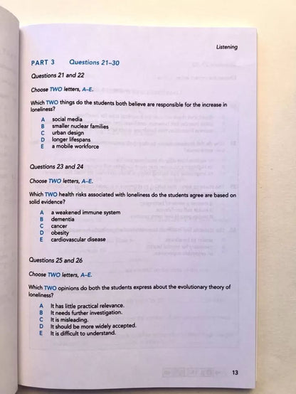 IELTS Cambridge 20 (Academic)+QR Code