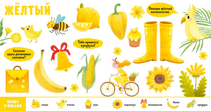 Найди и покажи, малыш. Цвета