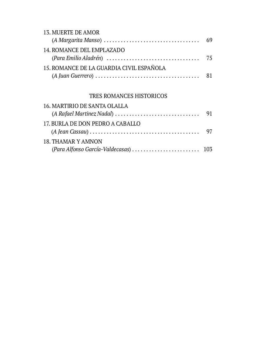 Romancero gitano: на исп.яз