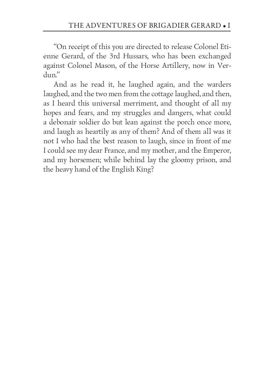 The Adventures of Brigadier Gerard 1 = Подвиги бригадира Жерара 1: на англ.яз