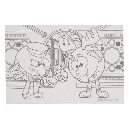 Холст для росписи Смешарики д2 MultiArt