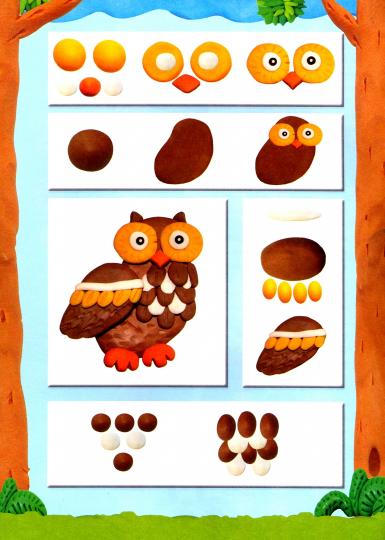 Мастерилка. Птички на ветке. Секреты пластилина. 4+