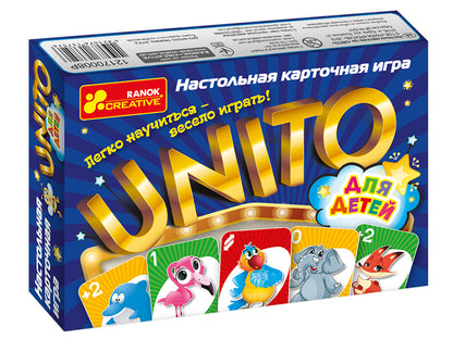 12170008Р Настольная карточная игра UNITO д/детей