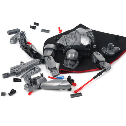 80002-ZH Конструктор сборная фигурка космические сражения, 82 дет. Город мастеров в кор.2*36шт