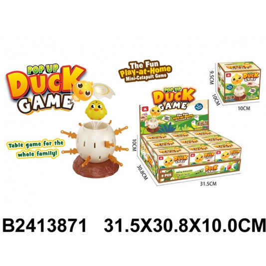 Игра настольная утенок XS977-120 в дисплее уп-9шт в кор.18уп