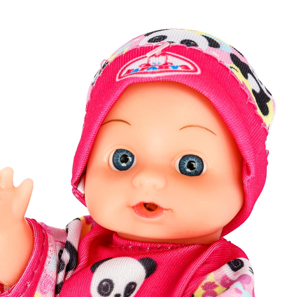 Пупс неозвуч 15см, пьет, пишет, 2акс КАРАПУЗ в кор.84шт