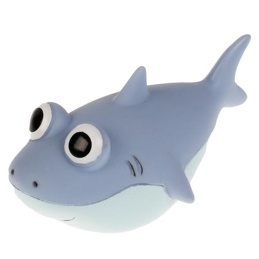 Игрушка пластизоль д/ванны акуленок 10 см в сетке, КОТЕ ТВ 1шт, пищевой, сетка КАПИТОШКА в кор.100шт