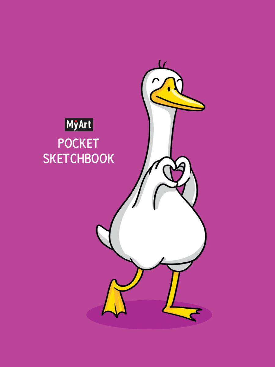 MyArt. Pocket СКЕТЧБУК. ГУСЬ