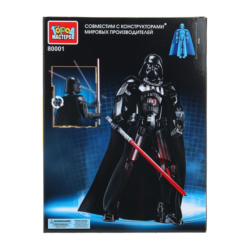 80001-ZH Конструктор сборная фигурка космические сражения, 168 дет. Город мастеров в кор.2*24шт