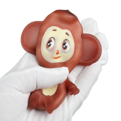 Игрушка-antistress тянучка, наполнение песок, дисплей Чебурашка Супер Жим уп-12шт в кор.4уп