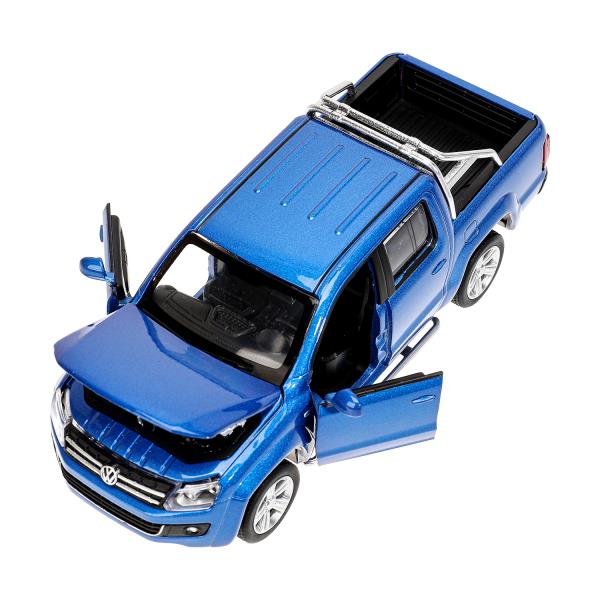 Machine en métal noir pour VOLKSWAGEN amarok, 17,5 cm, double, capot, inertie, parc technologique, couleur 2*24 pouces