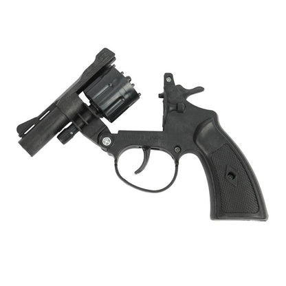 Револьвер для стрельбы поршнями 8 зарядов, пласт, блист.16,2*19,2*6см ИГРАЕМ ВМЕСТЕ в кор.4*72шт