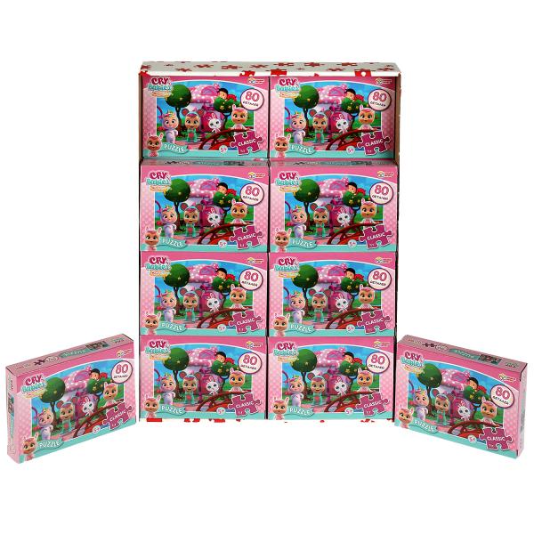 Cry babies. Пазл. 80 деталей. Classic. 129,5х90х23,8 мм. Умные игры. уп16шт. в кор.8уп