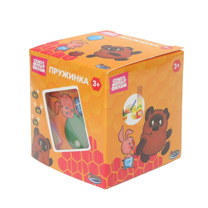 Игра пружинка, СОЮЗМУЛЬТФИЛЬМ винни*пух, кор. 7*6,5*6,5 см ИГРАЕМ ВМЕСТЕ в кор.2*240шт
