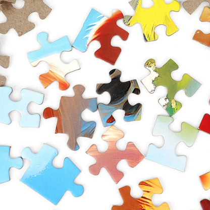 Бегущий корги. Пазлы в коробке 500 détails. 225х320х40 mm. Умные игры в кор.10шт