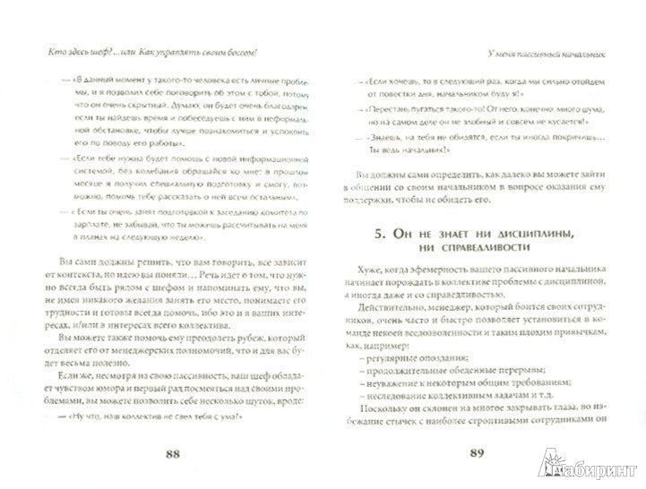 Кто здесь шеф?...Или как управлять своим боссом!