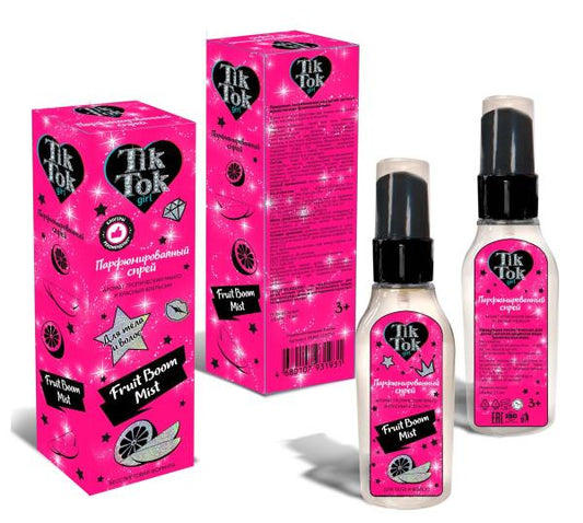 Парфюмированный мист для тела и волос pink crush 75 мл TIK TOK GIRL в кор.18шт