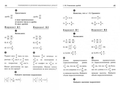 Математика 6кл [Самостоят.и контр.работы]