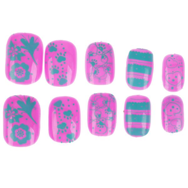 Галантерейные изделия для детей ЭНЧАНТИМАЛС накладные ногти, блистер МИЛАЯ ЛЕДИ в кор.2*480шт