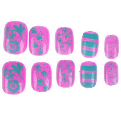 Галантерейные изделия для детей ЭНЧАНТИМАЛС накладные ногти, блистер МИЛАЯ ЛЕДИ в кор.2*480шт