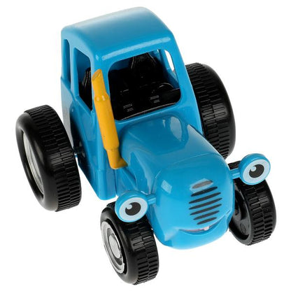 Фигурка СИНИЙ ТРАКТОР 6 см, подвижные колеса, в блистере ИГРАЕМ ВМЕСТЕ в кор.96шт