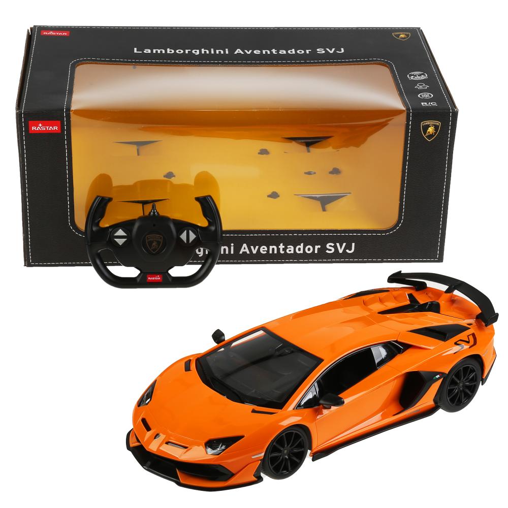 Машина р/у lamborghini aventador svj 1:14, со светом, цвет в ассорт. в кор. Rastar в кор.6шт