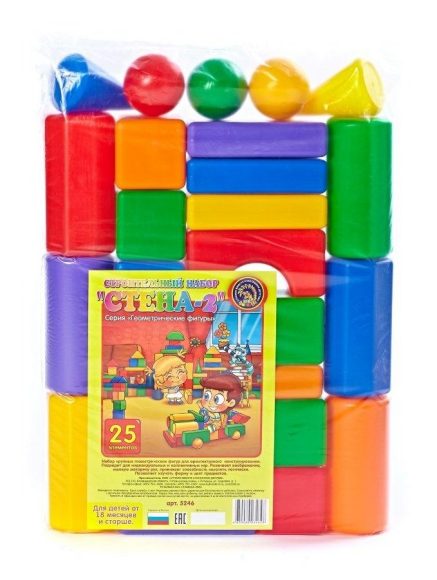 СВСД. Строител.набор Стена 25 эл. арт.5005/5246 /5