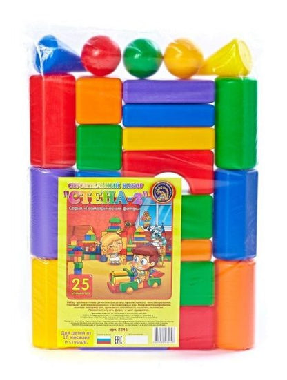 СВСД. Строител.набор Стена 25 эл. арт.5005/5246 /5