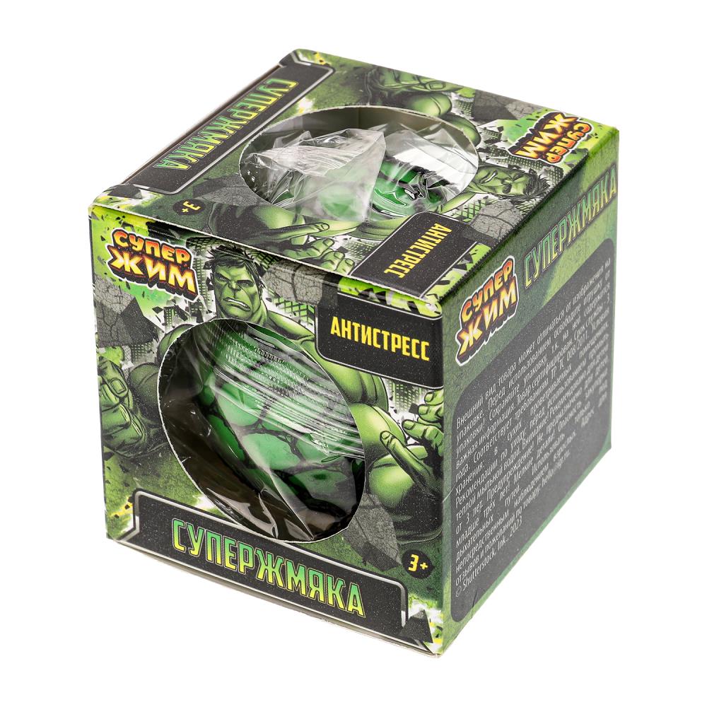 Игрушка жмяка мяч в сетке 6см, цвет в сборе, свет 12шт Супер Жим уп-12шт в кор.6уп