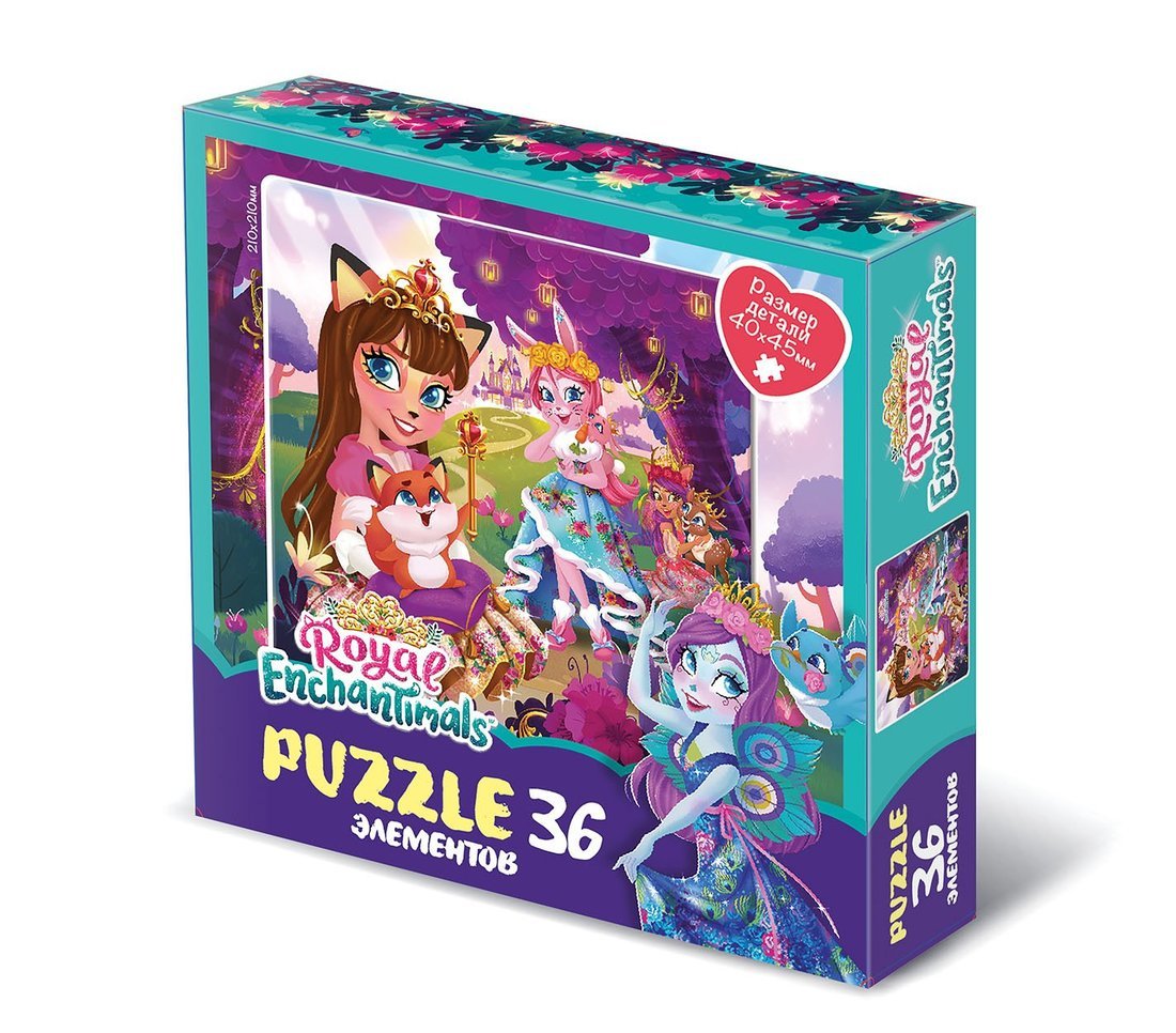 Энчантималс.Пазл-36 Собираемся на бал!,07144