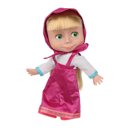Kukla Masha et Medvedь Masha 25cm, озвуч, акс, кор КАРАПУЗ в кор.18шт