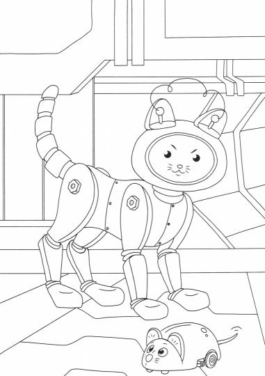 РАСКРАСКА ТОЛЬКО ДЛЯ МАЛЬЧИКОВ. РОБОТЫ